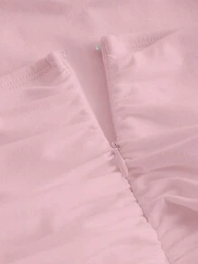 SHEIN MOD 加大洋裝 - 粉色 - 查看 4