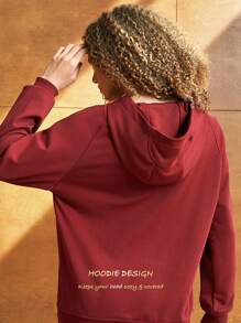 GLOWMODE GLOWMODE X HARRY POTTER Everyday Terry Oversized Quidditch Hoodie Daily Casual