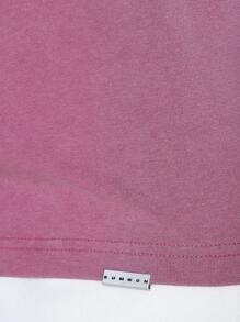 SUMWON Camiseta de tirantes esencial, con lavado, de ajuste regular - Rosa - Ver 4
