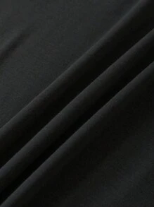 SHEIN LUNE T-shirt à manches courtes pour femmes avec imprimé de sapin de Noël, hauts graphiques