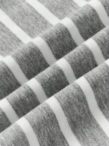 Cozy Pixies 3件套男婴圆领套头衫，时尚秋冬款 - 灰色 - 查看 9