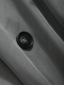 DAZY Women's Casual Business Mid-Length Loose Trench Coat,Fall Clothes Women Jacket