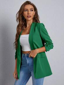 EURMUSE Blazer Feminino - Green - View 5