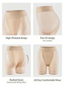 SHAPORA 女性純色簡約日常修身底褲