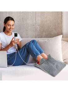 Hailicare Electric Heating Foot Warmer Winter Foot Warming Device Household Hand Warming Pad Office Bedroom Study Room