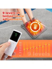 Hailicare Electric Heating Foot Warmer Winter Foot Warming Device Household Hand Warming Pad Office Bedroom Study Room
