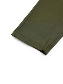 SHEIN Unity 女士纯色纽扣装饰无袖修身连体裤，夏季