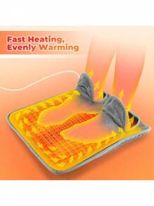 Hailicare Electric Heating Foot Warmer Winter Foot Warming Device Household Hand Warming Pad Office Bedroom Study Room