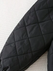 Cozy Pixies 男婴休闲弹性腰部圆形图案踝长裤 - 黑色 - 查看 9