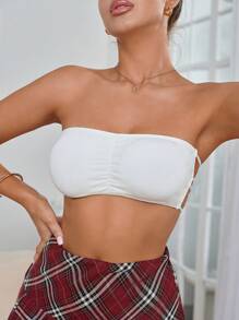 SHEIN Áo ngực hở lưng có đệm 3 món/bộ dành cho nữ - Nhiều màu - Xem 2