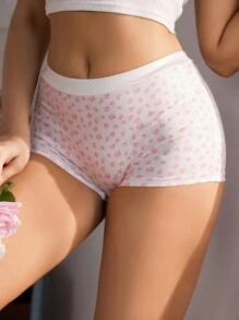 Ensemble de bikini à motif floral Ditsy pour femmes - Multicolore - Voir 4