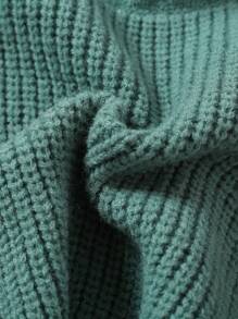 男婴秋冬针织高领毛衣，新品上市。绿色配色方案展现清新可爱的童真风格。采用柔软舒适的面料制成，适合娇嫩的婴儿皮肤，让宝宝保持温暖舒适。蓬松的彩色圆点纱线柔软舒适，保暖性强。适合家庭聚会、郊游、亲子时光和圣诞派对。 - 綠色 - 查看 8