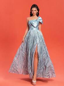 New Elegant & Stylish Luxury Cocktail Party Evening Dress Formal Prom Wedding Guest Gown, For Graduation, Dinner