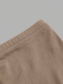 SHEIN EZwear Bộ 4 quần legging ngắn bó sát nhiều màu sắc dành cho nữ, kiểu dáng thường ngày. - Nhiều màu - Xem 7