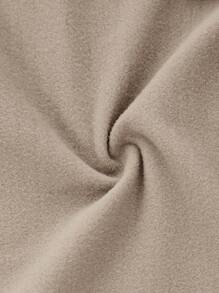 Muchica 女士秋夏街头装休闲运动运动粉色字母刺绣连体裤适合返校 - 棕色 - 查看 7