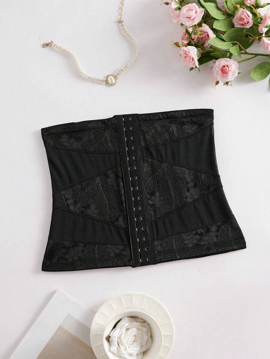 Ladies' Fashionable & Breathable Shapewear Waist Cincher - Black - View 1