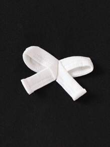 SHEIN 年轻女孩夏季时尚蕾丝边蝴蝶结装饰荷叶边下摆吊带背心可爱甜美上衣 - 黑色 - 查看 7