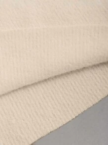 SHEIN Unity 女式无袖短款针织上衣（侧系带），夏季 - 杏色 - 查看 5