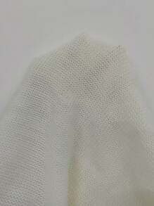 Elenzga 2 chiếc/bộ 2024 Áo len cổ tròn dài tay mới cho nữ và chân váy midi bó sát - Màu be - Xem 7