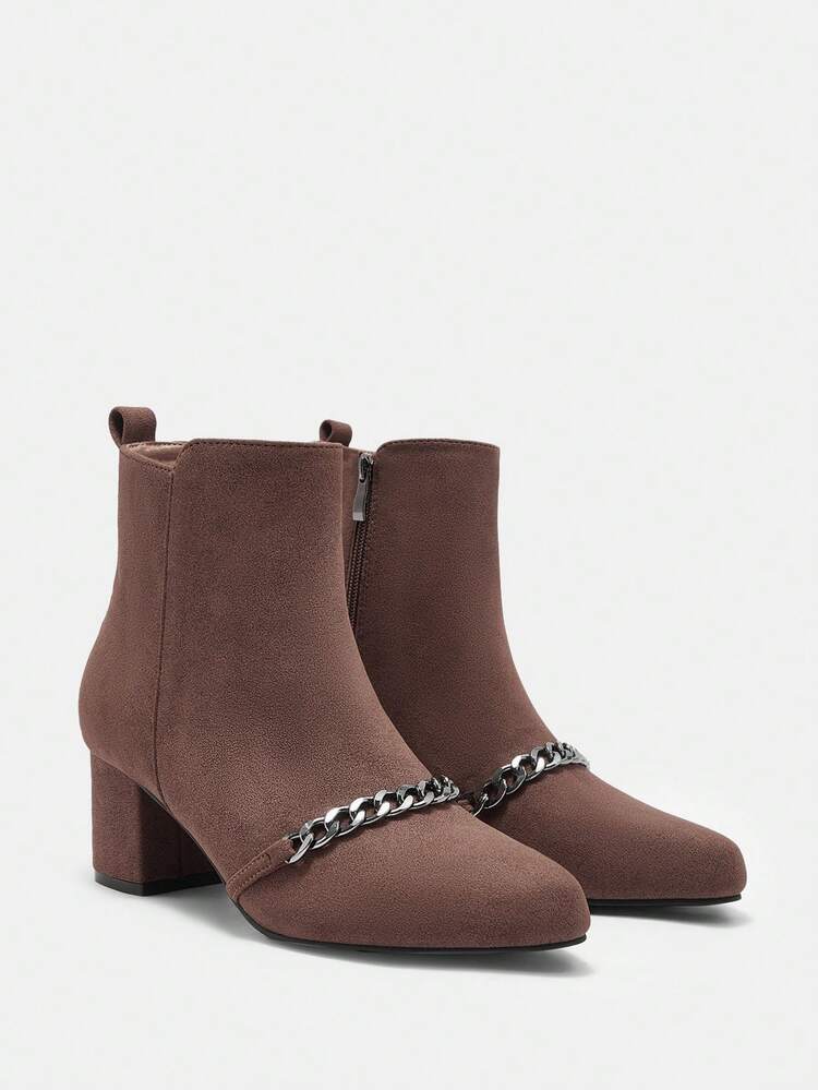 CUCCOO BIZCHIC Women's Fashion Ankle Boots, Minimalist Short Boots Fall