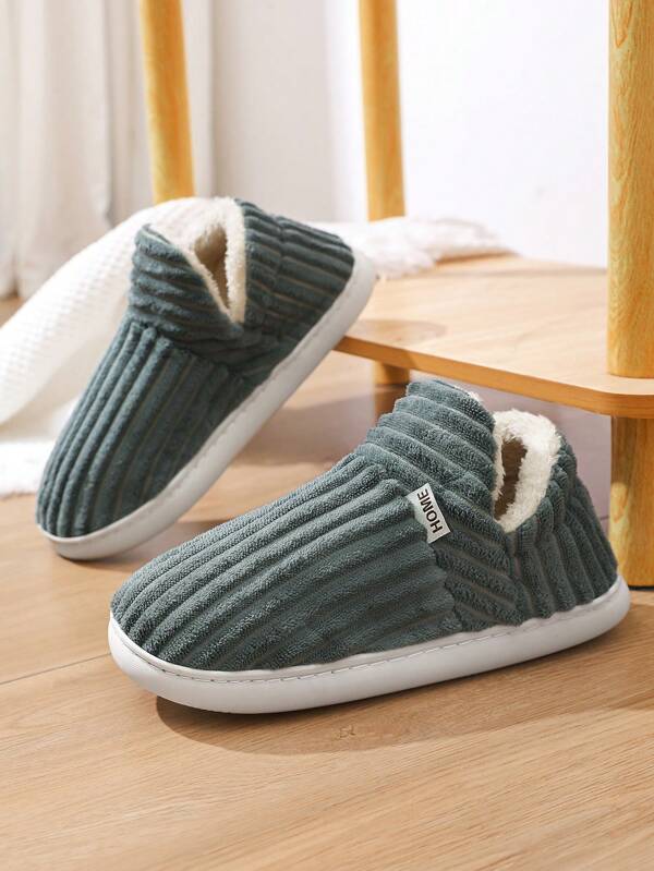 Chinelos infantis, Moda Indoor Quente Inverno Sapatos de inverno, Sapatos casuais para casa, Slides de pelúcia