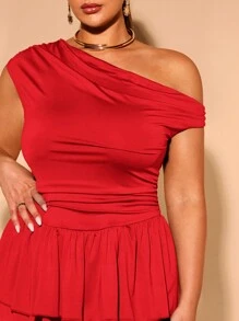 SHEIN BAE Plus Size Women Leopard & Pink Floral Print Off-Shoulder Short Dress,Spring Outfits For Women,Summer/Summer Outfits For Women, Festival/Concert Outfit Women/Rave Outfits Festival/ Rave Outfits/,Easter Dress Women,Spring Break Outfits,Leopard Print,Birthday Dresses For Women