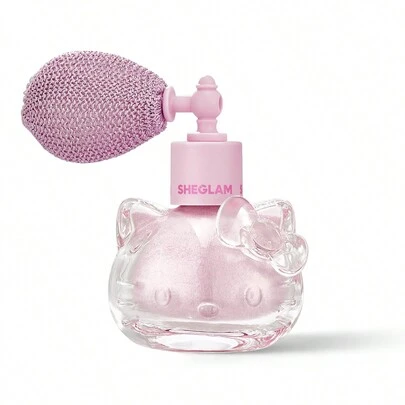 Hello Kitty｜SHEGLAM Bow-Utiful 高光身體噴霧-Kitty 亮粉噴霧高光效果多用途閃光萬聖節亮光臉部彩妝 品牌 美容 化妝 化妝品 適合女性與女孩 完美搭配夏季春季 Y2K 時尚 流行 生日 母親節禮物 假期 派對準備就緒 最佳顏色