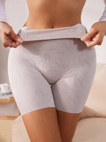 New Summer High Waist Women Slimming Shaping Tummy Control Panties, Waist Cincher Slim Fit Shapewear - Apricot - View 4