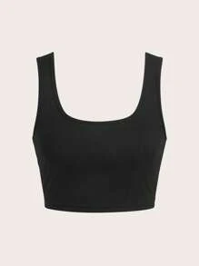 Calvaya Women's Solid Color Simple Daily Camisole