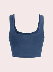 Calvaya Women's Solid Color Simple Daily Camisole
