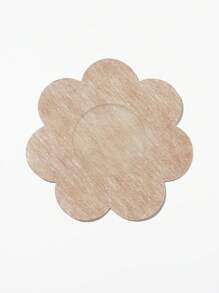 10pairs Flower Shaped Nipple Cover - Apricot - View 2