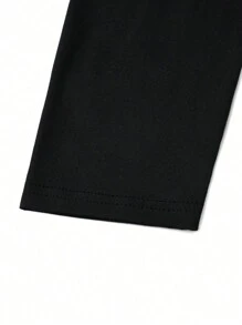 SHEIN CURVE+ 大码女式撞色圣诞老人印花休闲连衣裙、圣诞服装