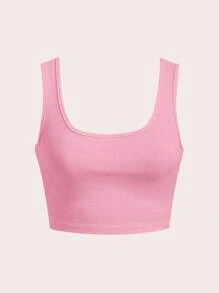 Calvaya Women's Solid Color Simple Daily Camisole