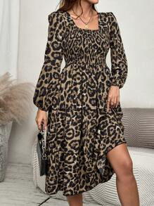 SHEIN Clasi 长袖休闲性感女士连衣裙 - 彩色 - 查看 5