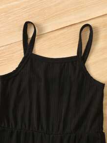 SHEIN Girls Thick Winter Jacket, High-End Fashionable And Minimalist Heart Pattern Long Sleeve Hooded Warm Padded Coat, Suitable For Daily Casual Wear - Black - View 3