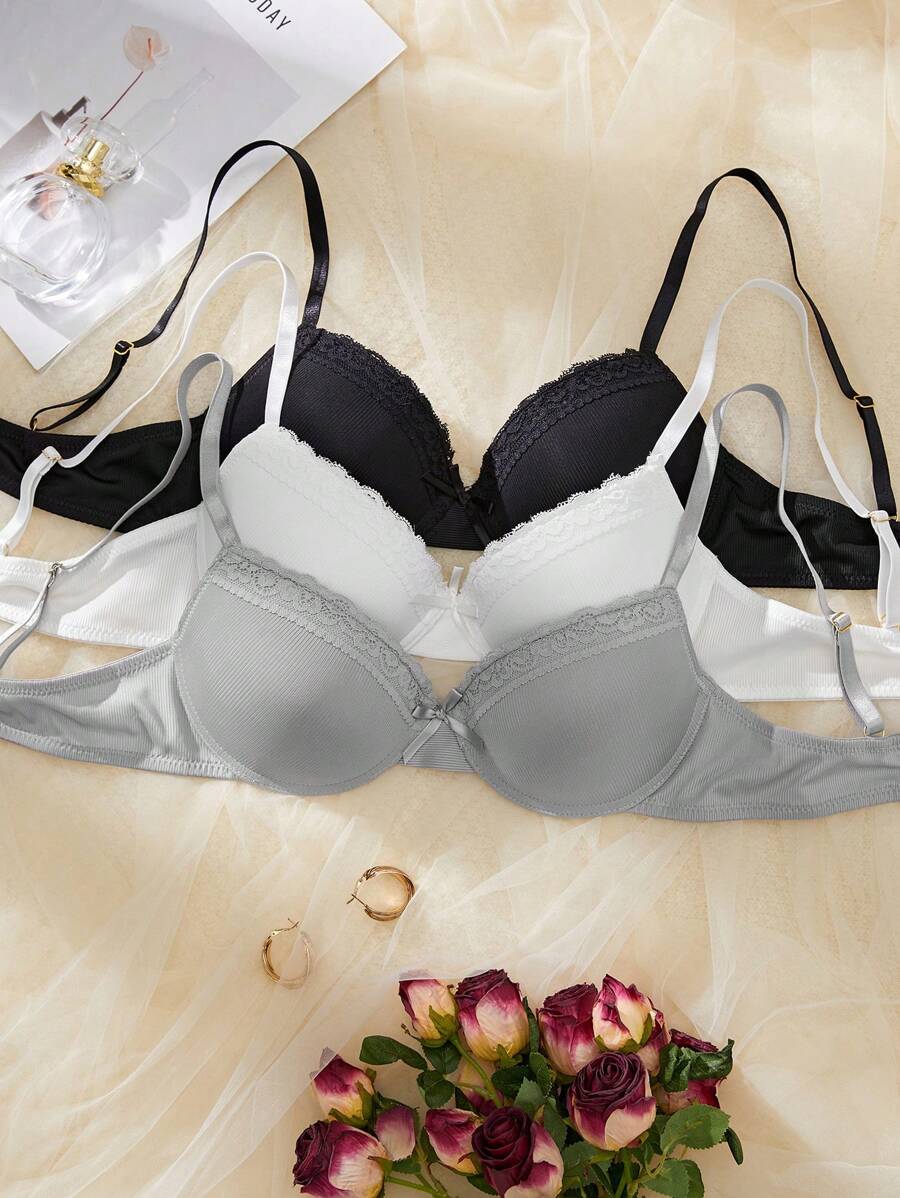女士胸罩和无钢圈文胸 - 彩色 - 查看 1