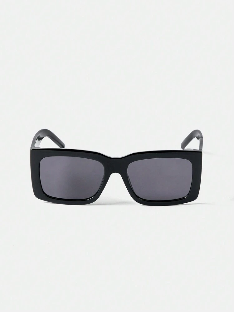 1 pièce Lunettes de mode à monture complète, style casual de rue basique pour femmes, convient pour le travail et les vacances