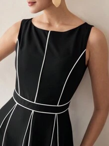 MOTF PREMIUM 撞色邊呎吋裙