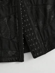 Ladies' Fashionable & Breathable Shapewear Waist Cincher - Black - View 2