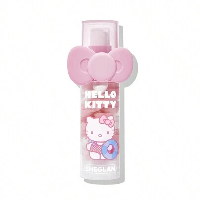 Hello Kitty｜SHEGLAM Surf'S Up Primer 3 In 1 Color Pore Minimizing Brightening Facial Makeup Primer Smooth Fine Lines Color Correcting Lightweight Pink Moisterizer Face Primer Brand Beauty Makeup Face Paint Cosmetic For Women Girls Perfect For Spring Summer Ideal For Y2K Fancy Fashion Suitable For Birthday Mother'S Day Gift Rave Party Ready Best Color