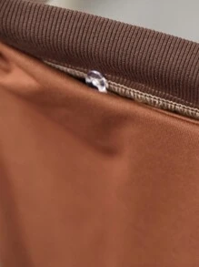 EMERY ROSE 女士可拆卸连帽皮夹克