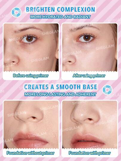 Hello Kitty｜SHEGLAM Surf'S Up Primer 3 In 1 Color Pore Minimizing Brightening Facial Makeup Primer Smooth Fine Lines Color Correcting Lightweight Halloween Pink Moisterizer Face Primer Easter Mother's Day Father's Day Graduation Birthday Holiday Winter Y2K Fancy Fashion Makeup Cosmetic Party Beach Travel Camping Outdoors School Campus Trip Festivals Decor Gift Present Rose Girl Cosplay Best Color Charm Vibe