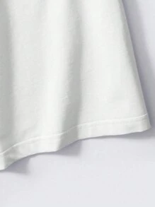 Manfinity Dauomo Men's Cartoon Character Printed Crew Neck Short Sleeve T-Shirt - White - View 4