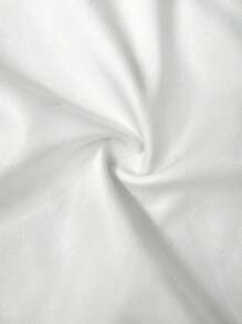 Slaydiva Plus Size Women Casual Printed Long Sleeve Shirt Dress - White - View 7