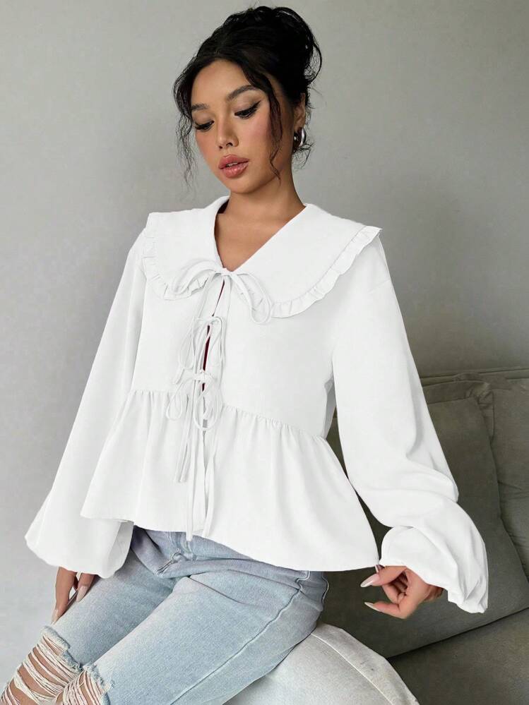 SHEIN EZwear Set di 3 magliette a girocollo casual attillate a maniche