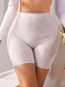 New Summer High Waist Women Slimming Shaping Tummy Control Panties, Waist Cincher Slim Fit Shapewear - Apricot - View 3