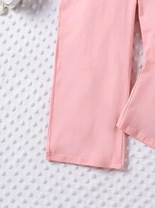 Young Girls Solid Color Sleeveless Jumpsuit