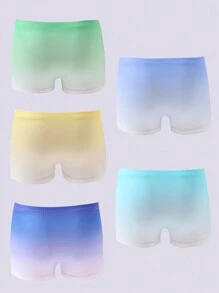 5 pièces/paquet Caleçons boxeurs respirants et confortables avec imprimé voiture cool pour garçons préadolescents - Multicolore - Voir 2