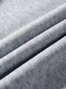 Calvaya 大码女式休闲圆领运动衫，猫头鹰动物卡通印花长袖套头衫，适合日常穿着