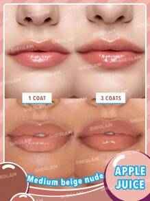 Hello Kitty｜SHEGLAM Poolside Perfection 唇釉-蘋果汁保濕唇彩高光亮澤不黏膩液體唇彩液體唇膏唇油唇部護理保濕不沾唇妝 品牌 美容 化妝 化妝品 適合女性與女孩 完美搭配冬季春季 Y2K 時尚 流行 生日禮物 假期 派對準備就緒 最佳顏色 - Apple Juice - 查看 3